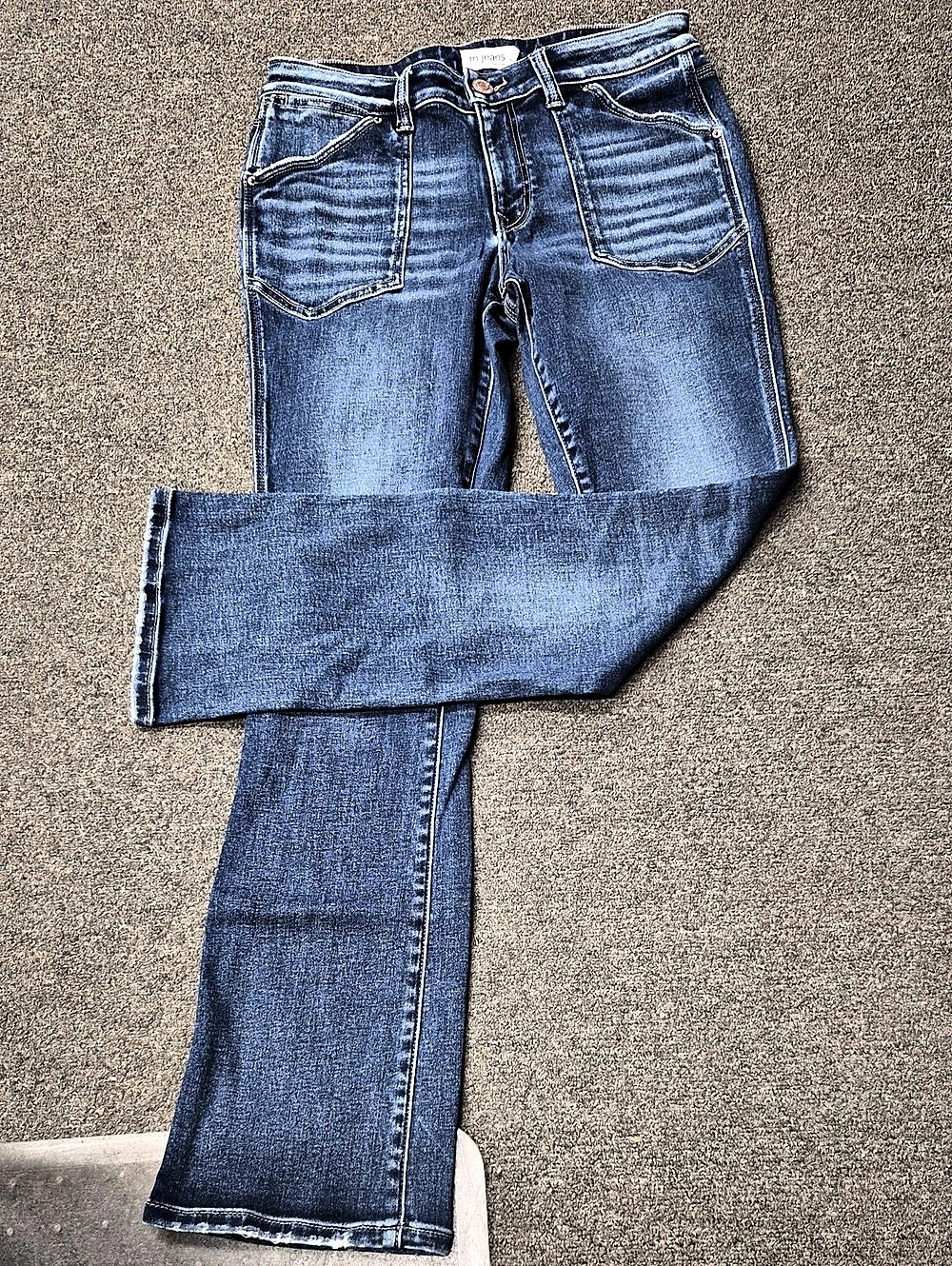 m jeans by maurices Women's Bootcut Jeans in Blue Like New
